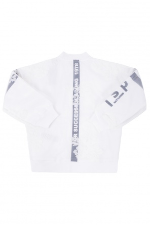 Sweatshirt with sheer insert, zdjęcie 2 Sweatshirt with sheer insert od Diesel